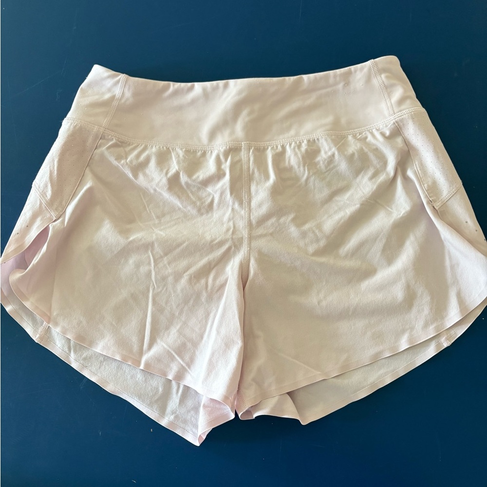 Athleta Soft Pink Run Shorts